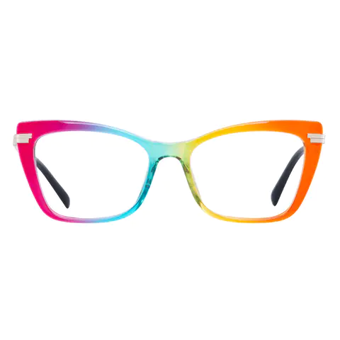 Cat-eye Multicolor Eyeglasses