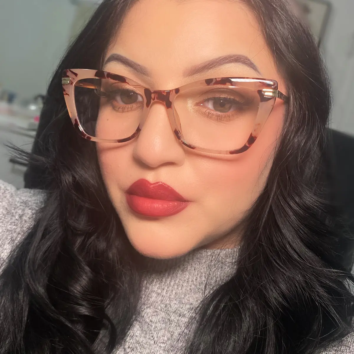 Cat-eye Multicolor Eyeglasses