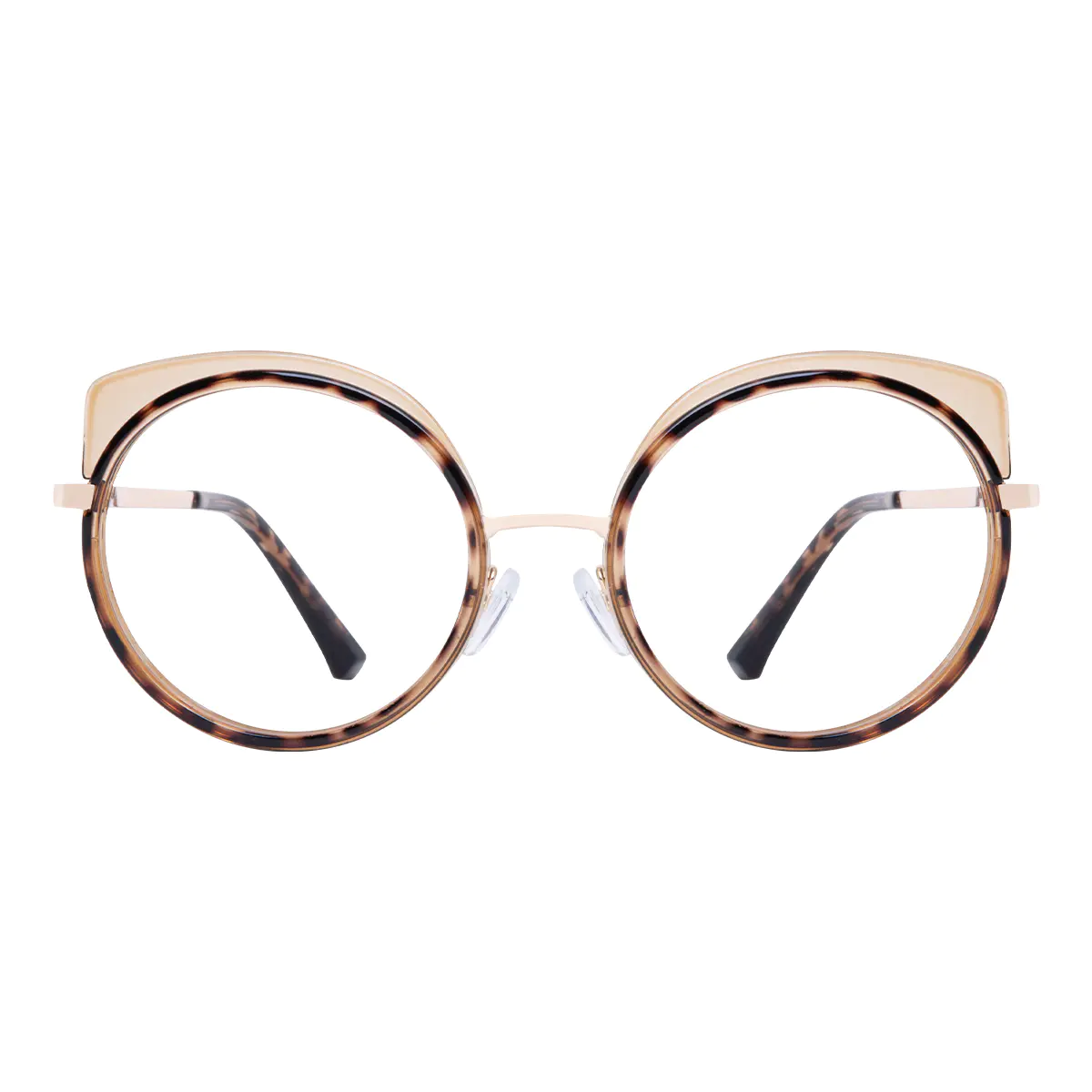 Round Tortoiseshell Eyeglasses