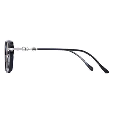 Square Black Eyeglasses