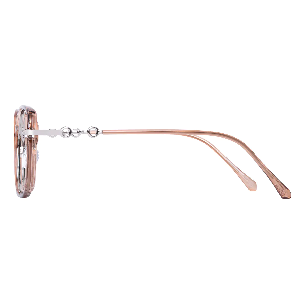 Square Brown Eyeglasses