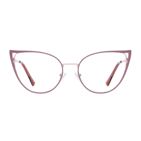 Cat-eye Pink Eyeglasses