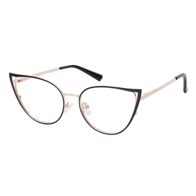 Cat-eye Black Eyeglasses