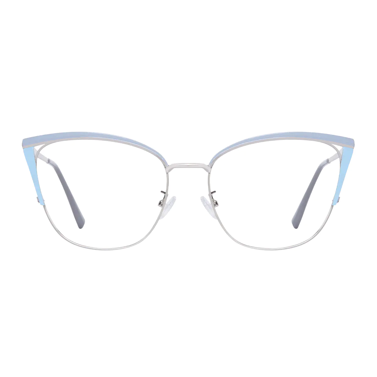 Cat-eye Blue Eyeglasses