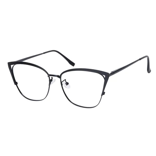 Cat-eye Black Eyeglasses