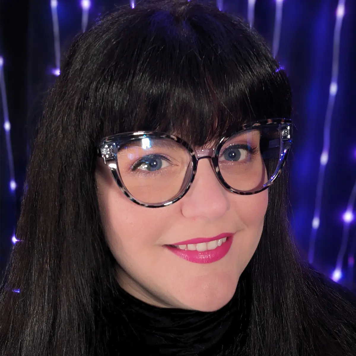 Cat-eye Tortoiseshell/Blue Eyeglasses