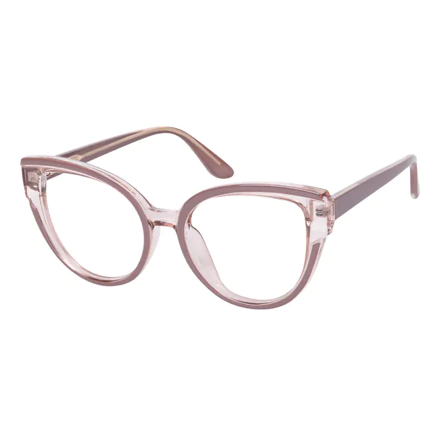 Cat-eye Pink Eyeglasses