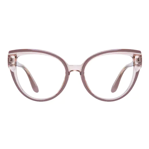Cat-eye Pink Eyeglasses