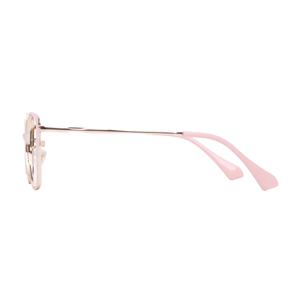 Cat-eye Pink/Gold Eyeglasses