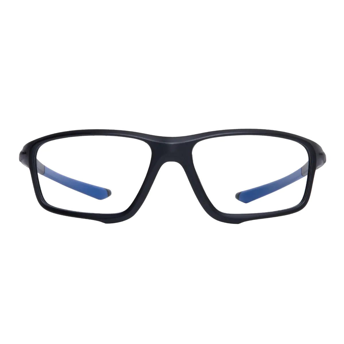 Rectangle Black/Blue Eyeglasses