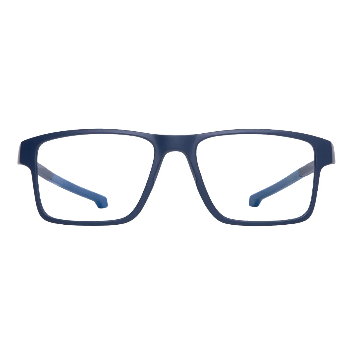 Rectangle Blue Eyeglasses