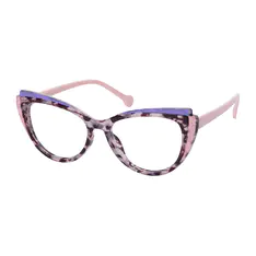 Cat-eye Pink Tortoiseshell Eyeglasses
