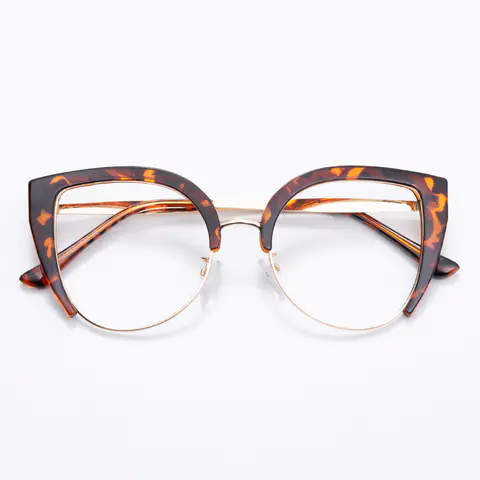 Square Tortoiseshell Eyeglasses