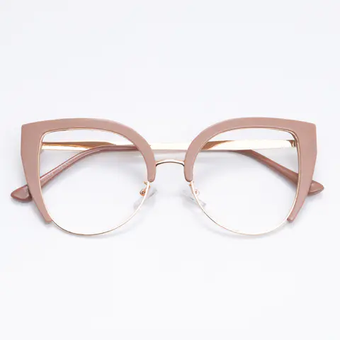 Square Brown Eyeglasses