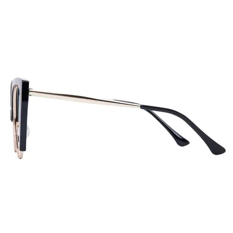 Square Black Eyeglasses