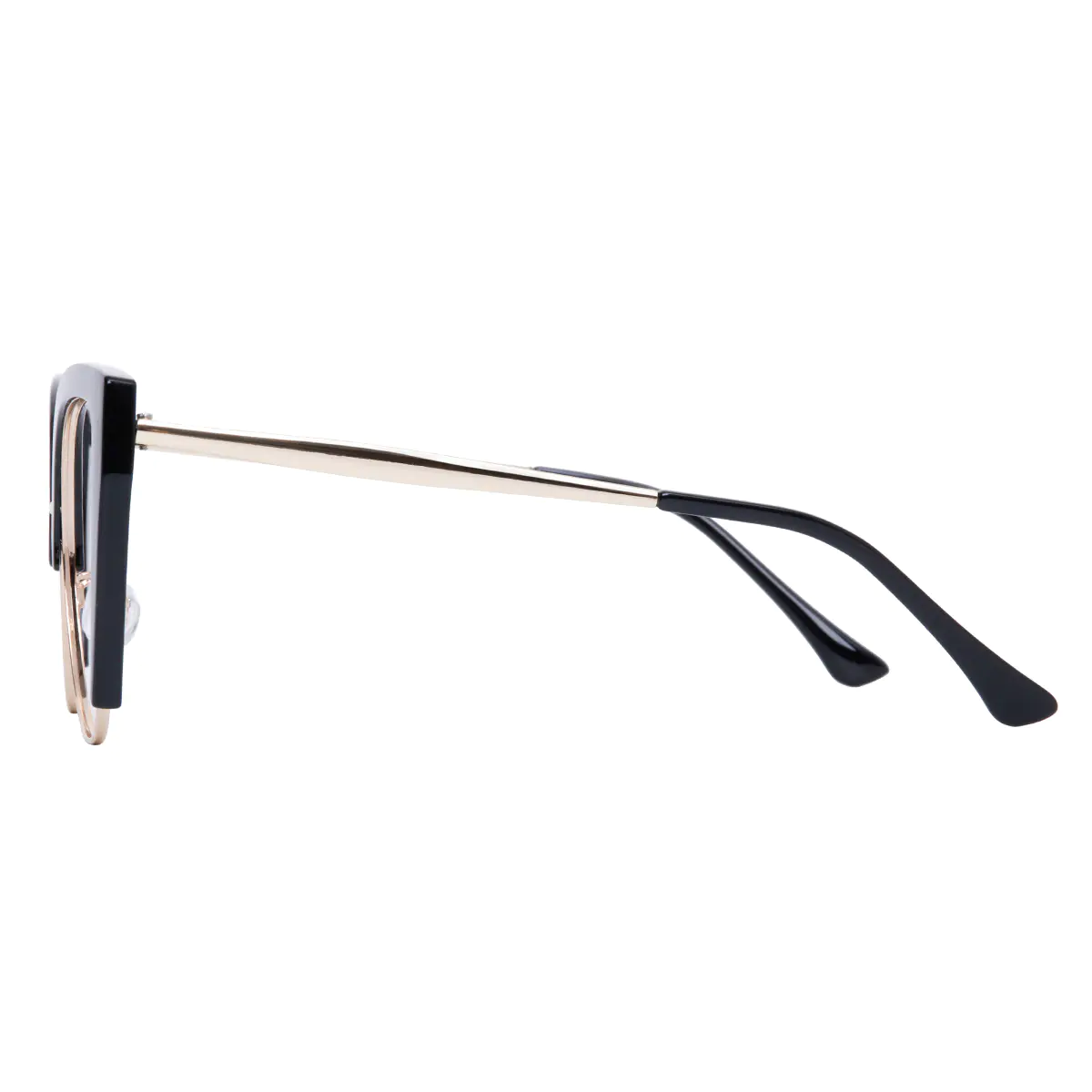 Square Black Eyeglasses
