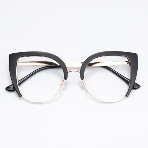 Square Black Eyeglasses