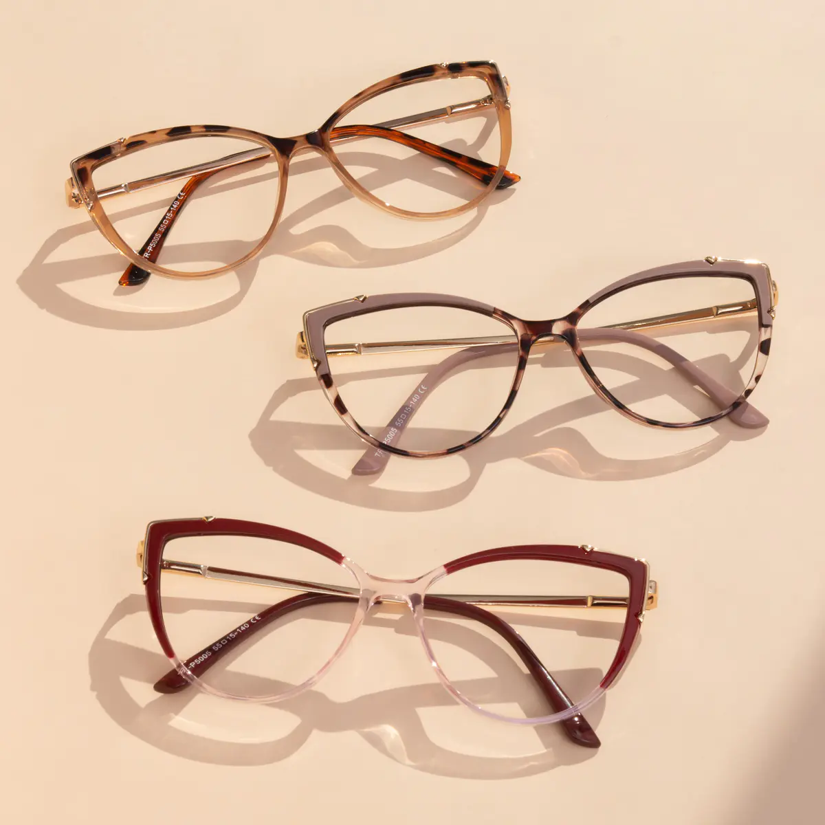 Cat-eye Tortoiseshell/Brown Eyeglasses