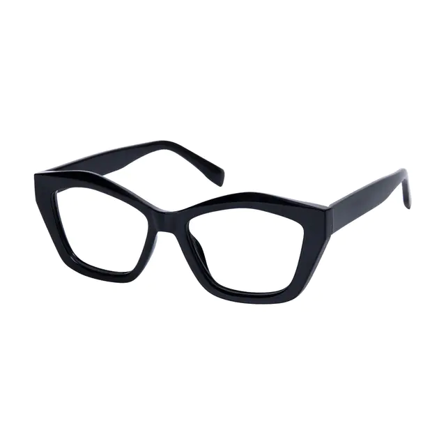 Cat-eye Black Eyeglasses