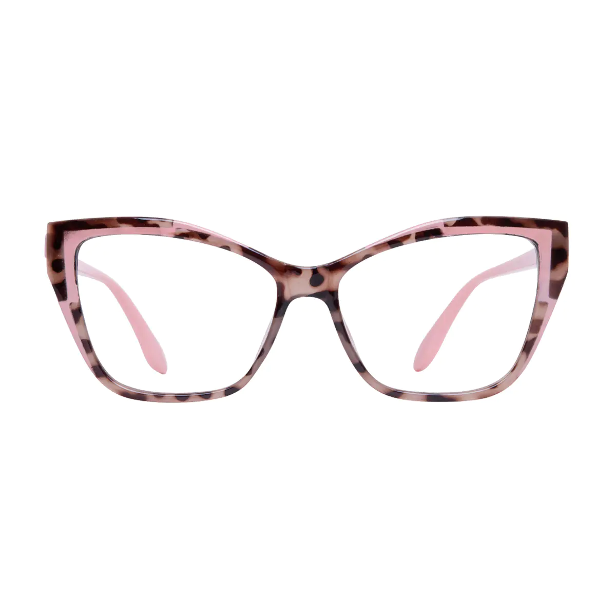 Cat-eye Tortoiseshell/Pink Eyeglasses