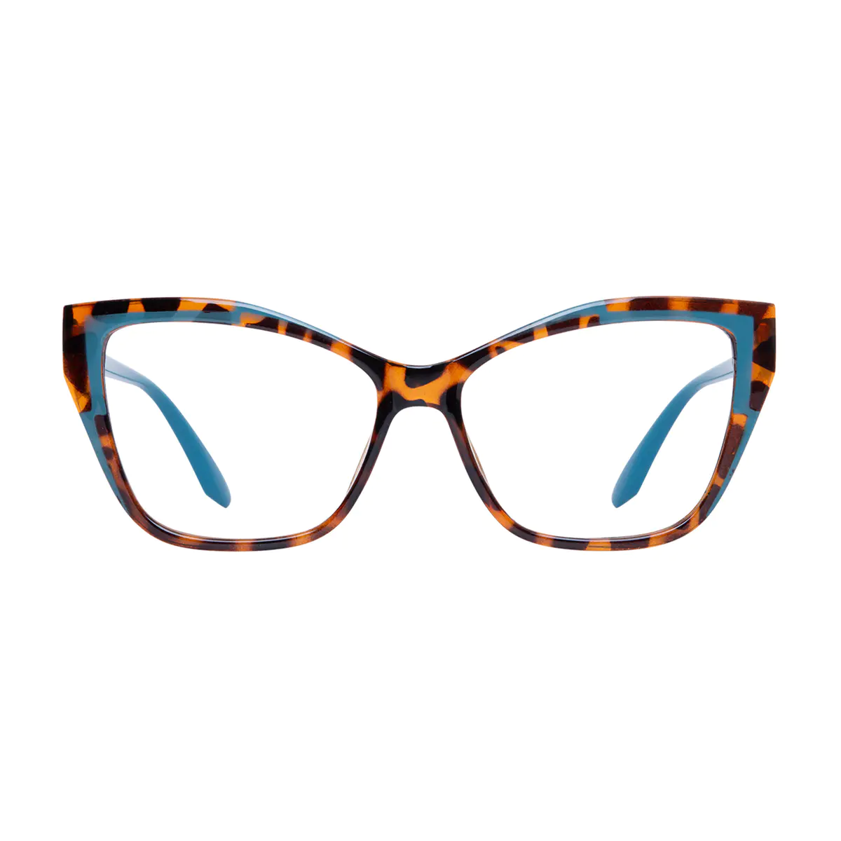 Cat-eye Tortoiseshell/Blue Reading Glasses