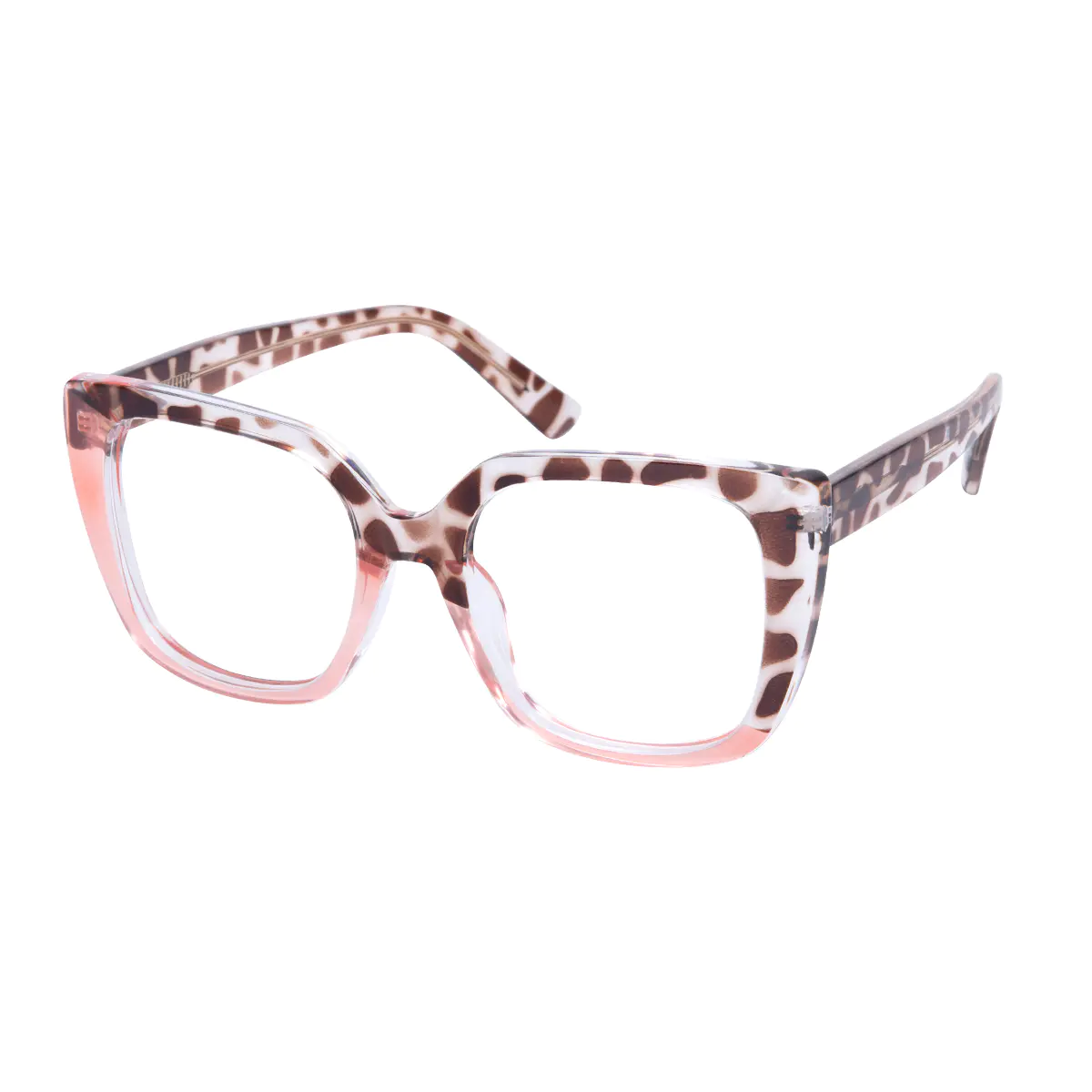 Cat-eye Tortoiseshell/Pink Eyeglasses