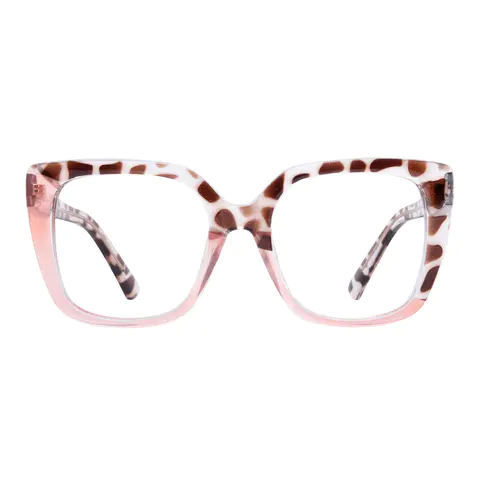 Cat-eye Tortoiseshell/Pink Eyeglasses
