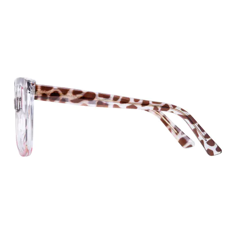 Cat-eye Tortoiseshell/Pink Eyeglasses
