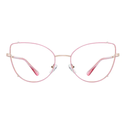 Cat-eye Pink Eyeglasses