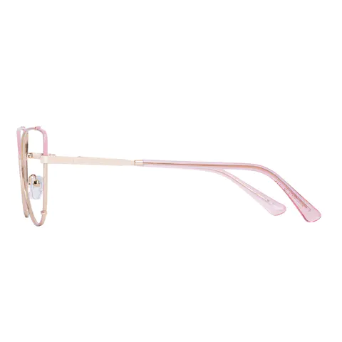 Cat-eye Pink Eyeglasses