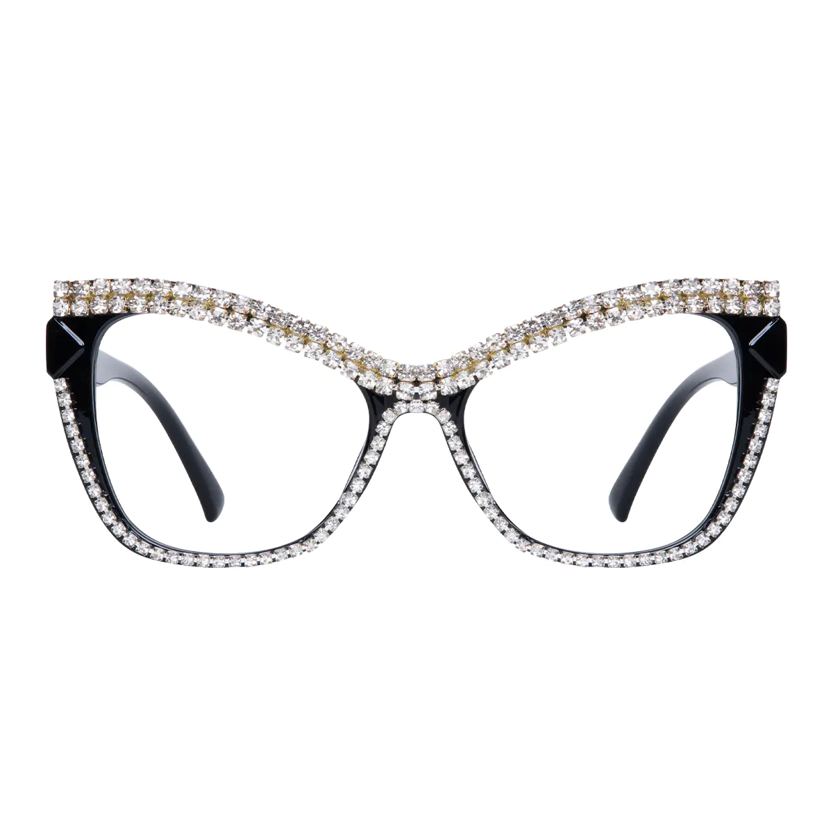 Cat-eye Black Eyeglasses