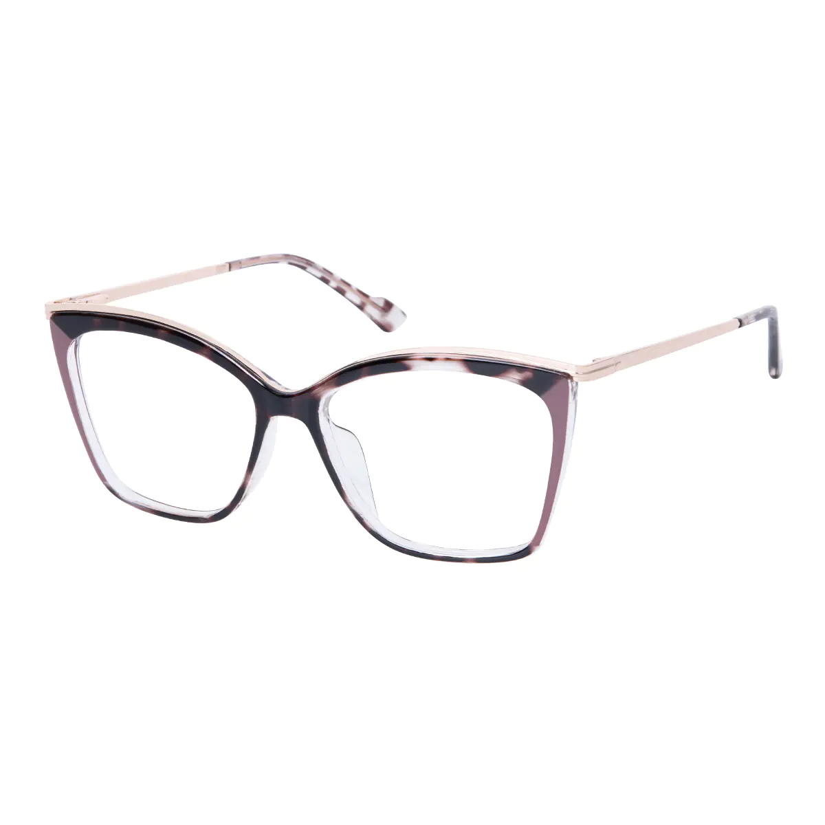Cat-eye Brown/Tortoiseshell Eyeglasses