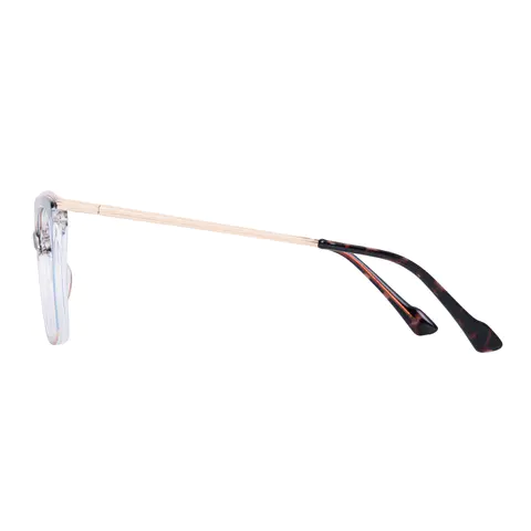 Cat-eye Tortoiseshell/Blue Eyeglasses