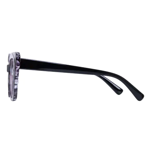 Square Dark Tortoiseshell Eyeglasses