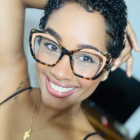 Square Red/Tortoiseshell Eyeglasses