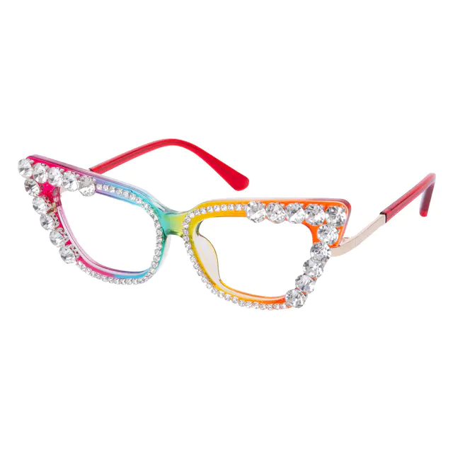 Cat-eye Multicolor Eyeglasses