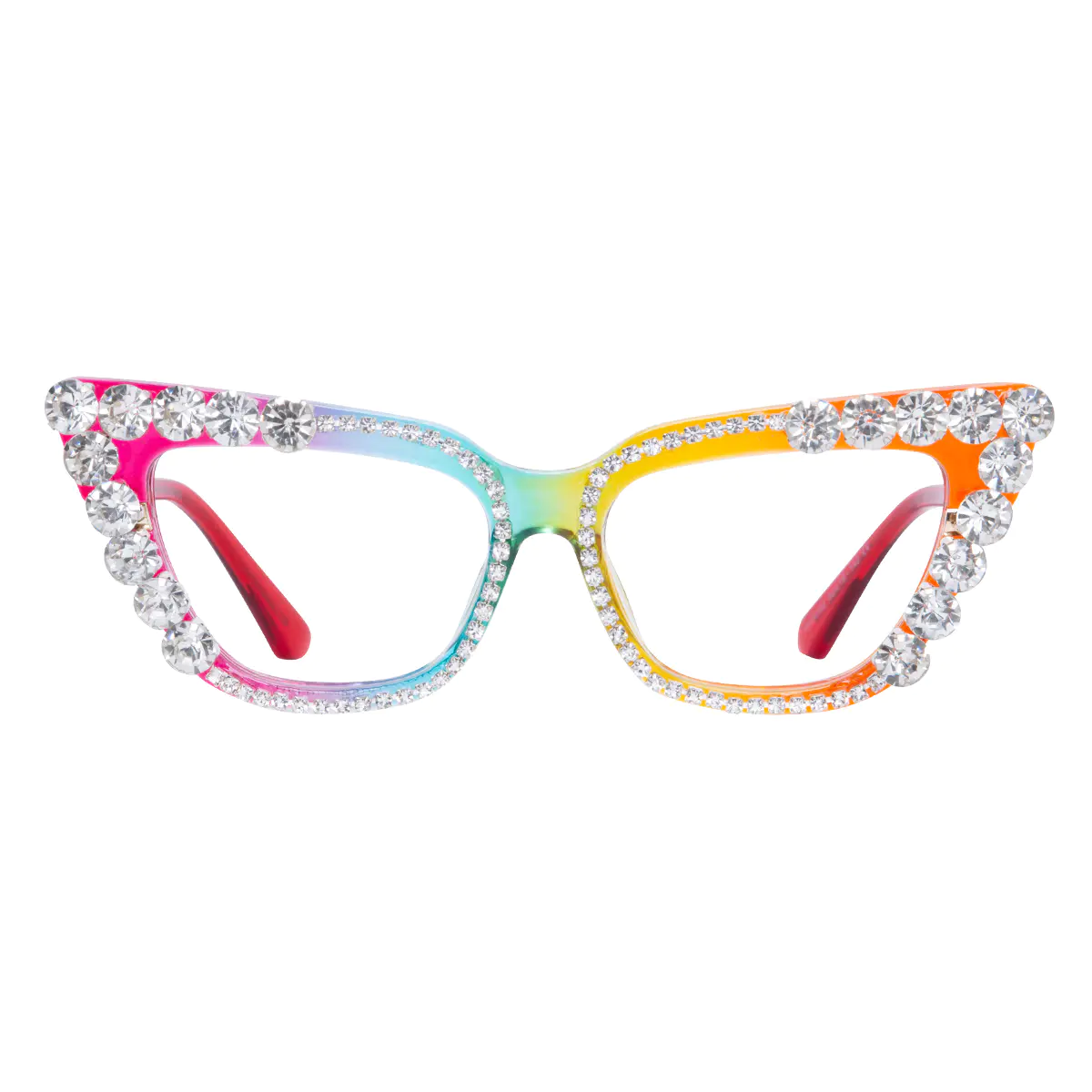 Cat-eye Multicolor Eyeglasses