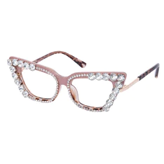 Cat-eye Brown/Tortoiseshell Eyeglasses
