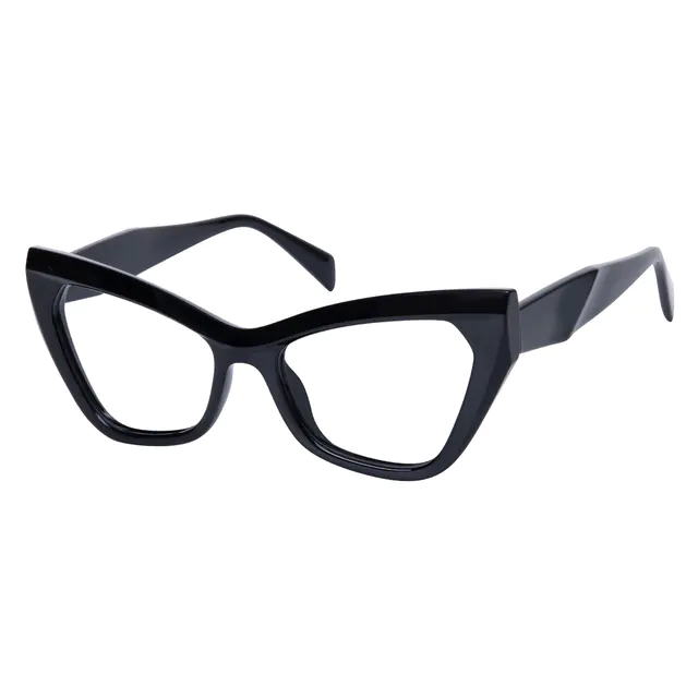 Cat-eye Black Eyeglasses