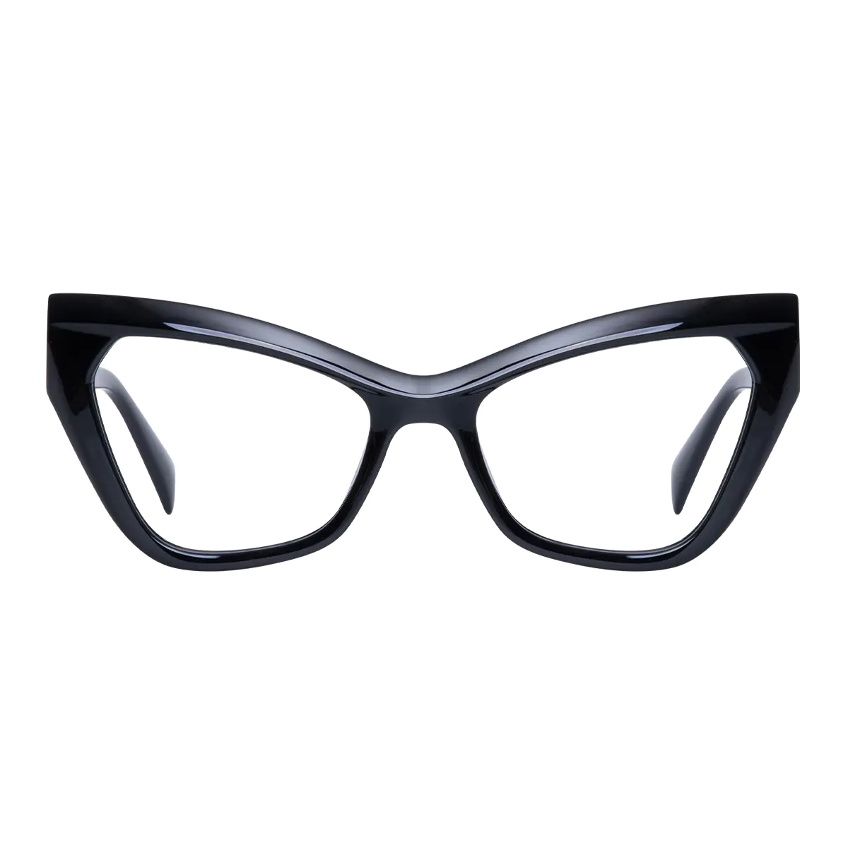 Cat-eye Black Eyeglasses