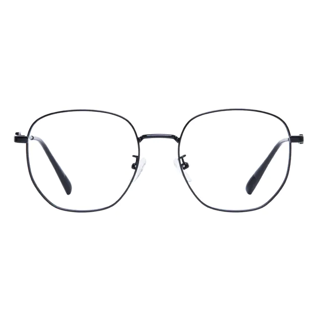 Square Black Eyeglasses