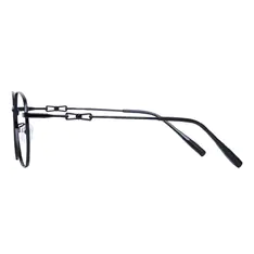 Square Black Eyeglasses