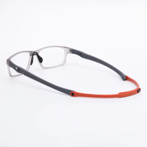 Rectangle Brown Eyeglasses