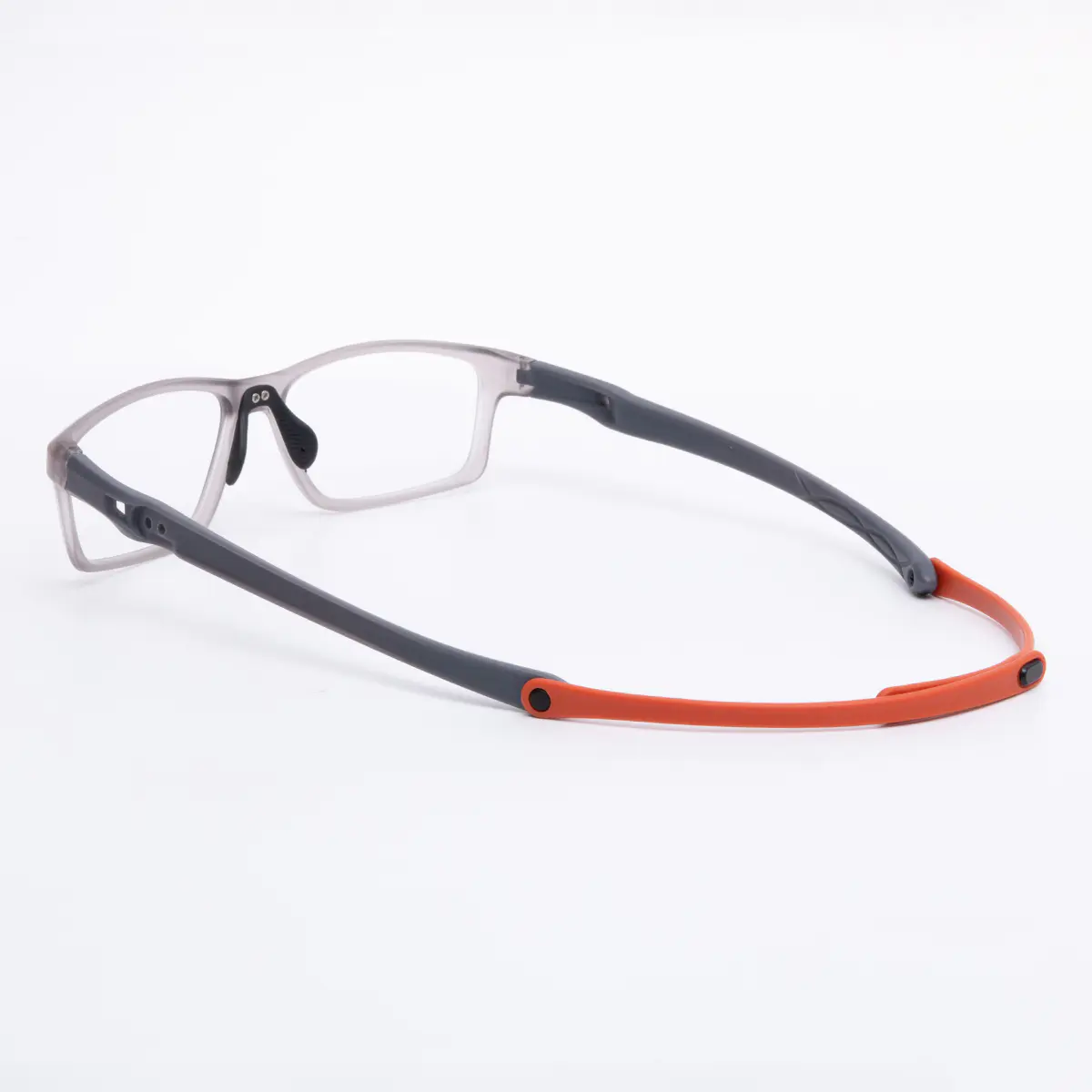 Rectangle Brown Eyeglasses
