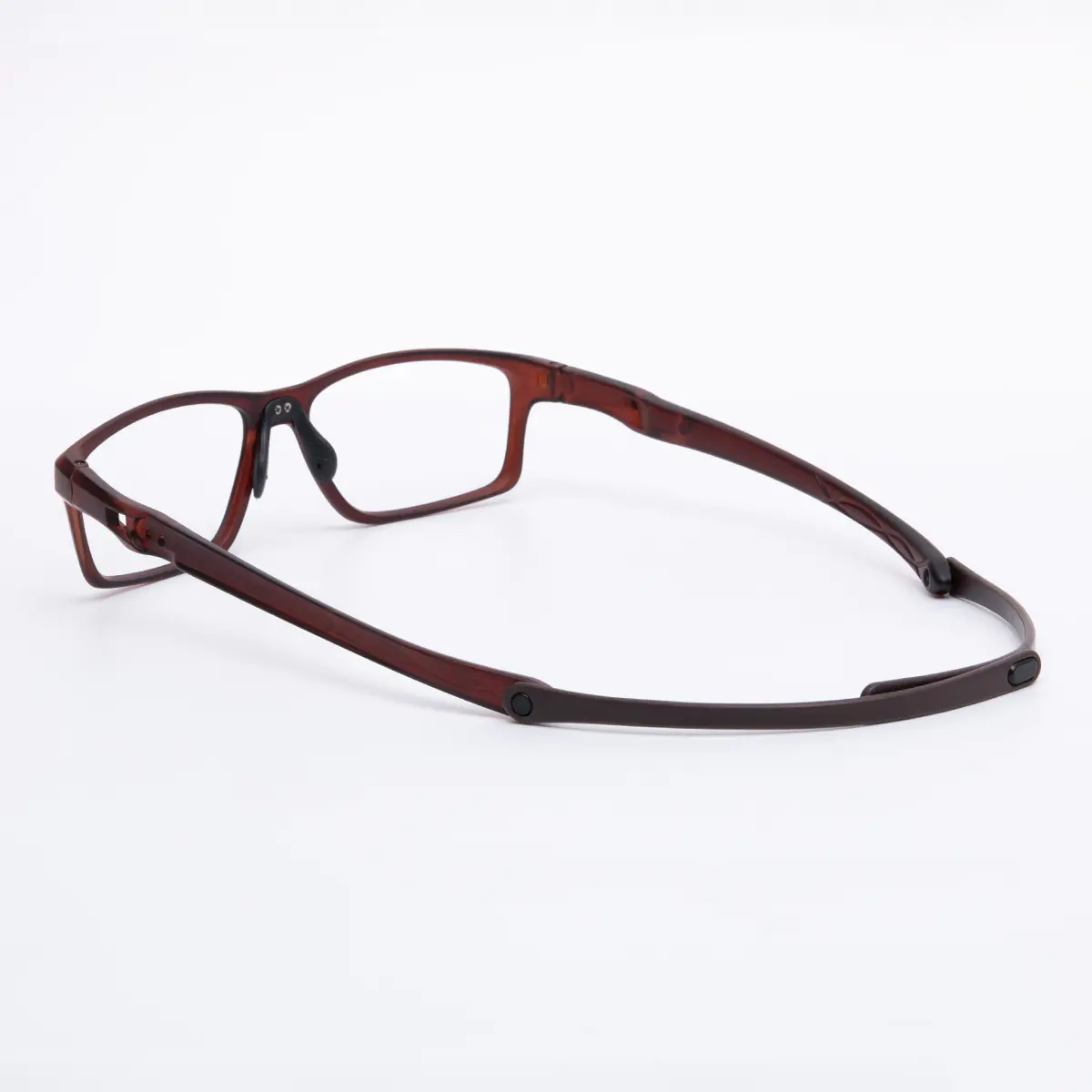 Rectangle Grey Eyeglasses