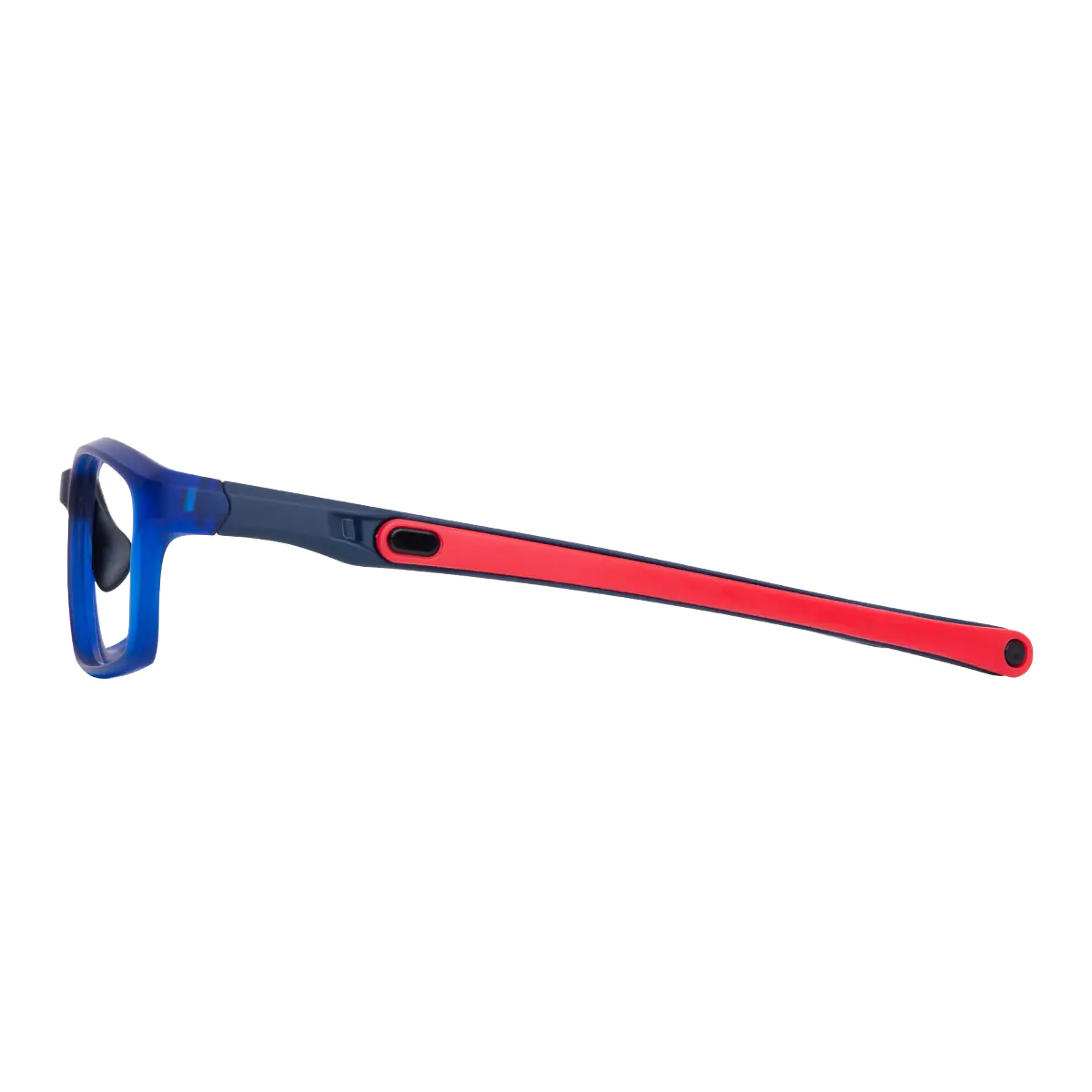 Rectangle Blue Eyeglasses