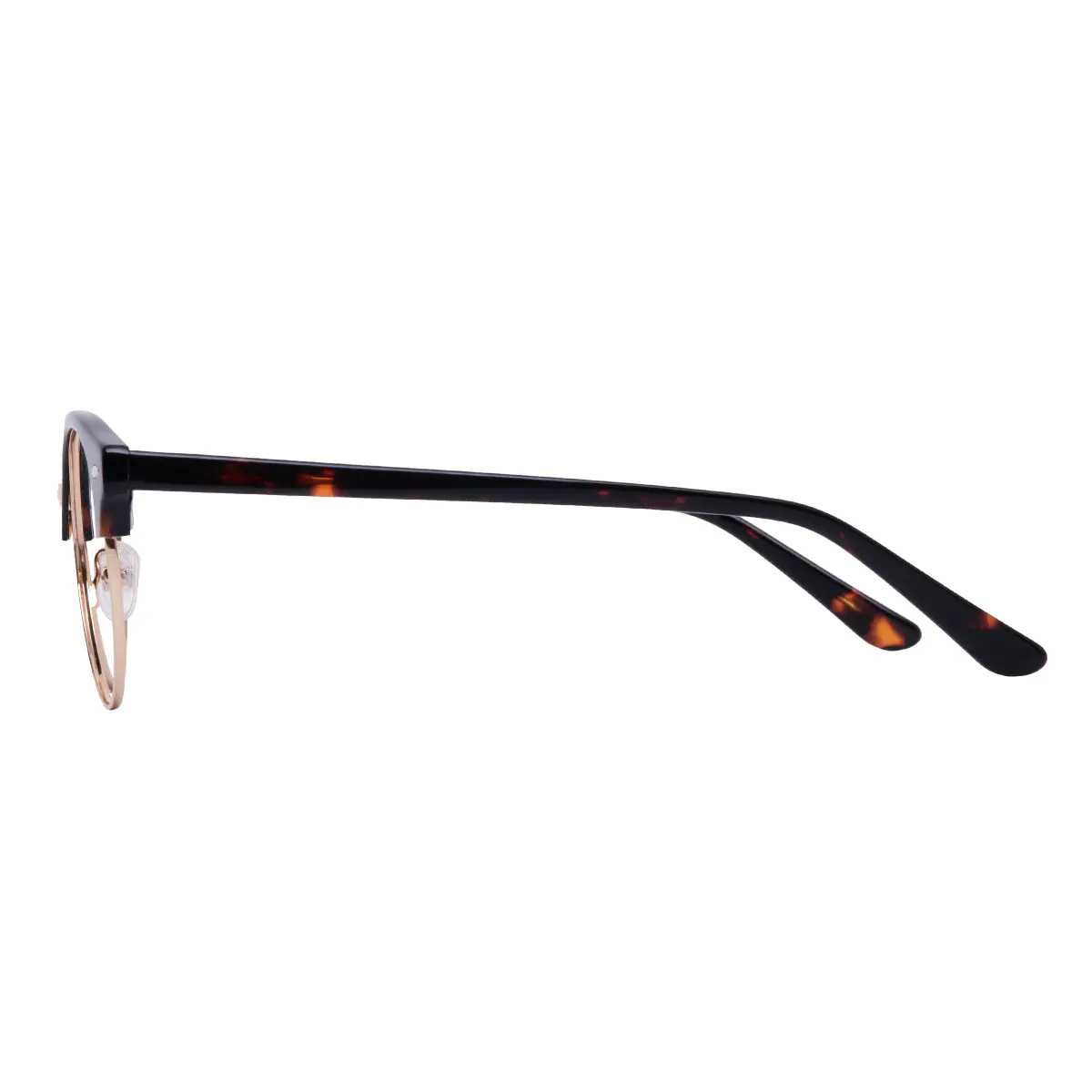 Browline Tortoiseshell/Gold Eyeglasses