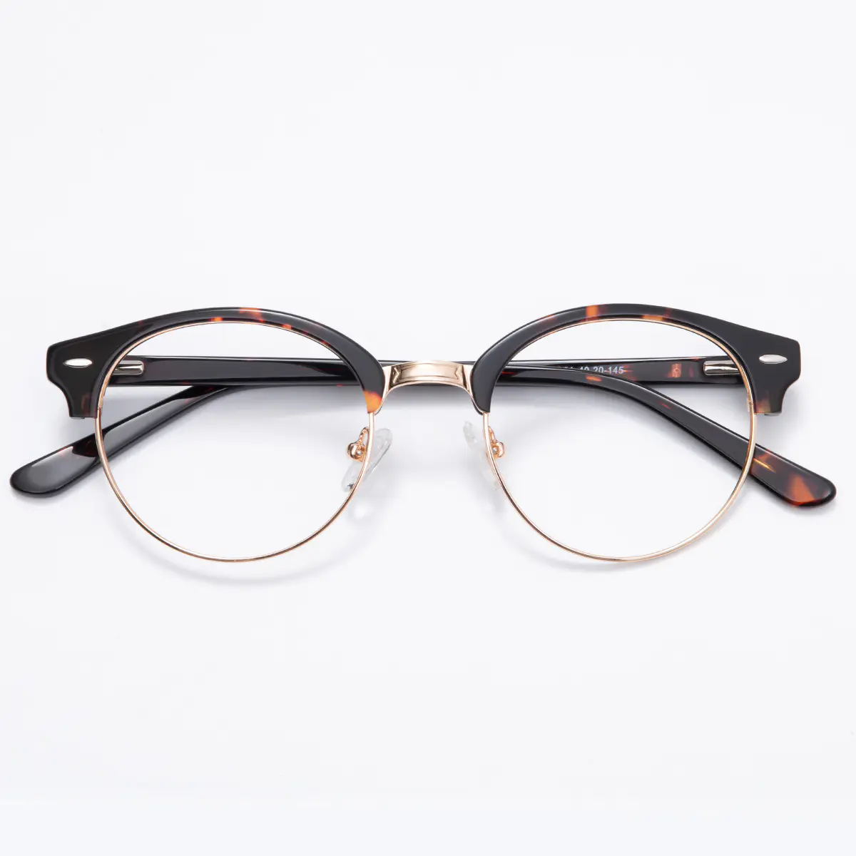 Browline Tortoiseshell/Gold Eyeglasses