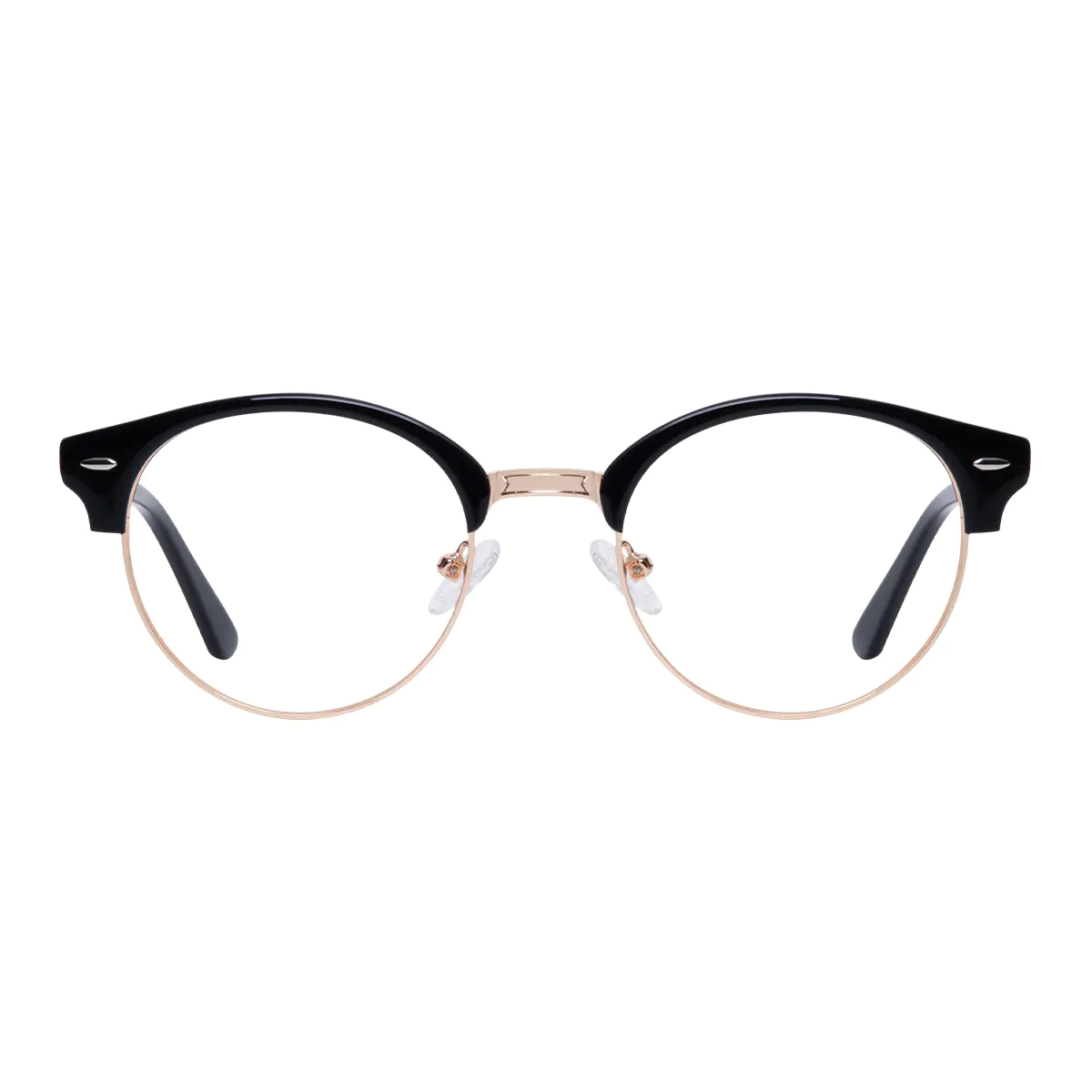 Browline Black Eyeglasses