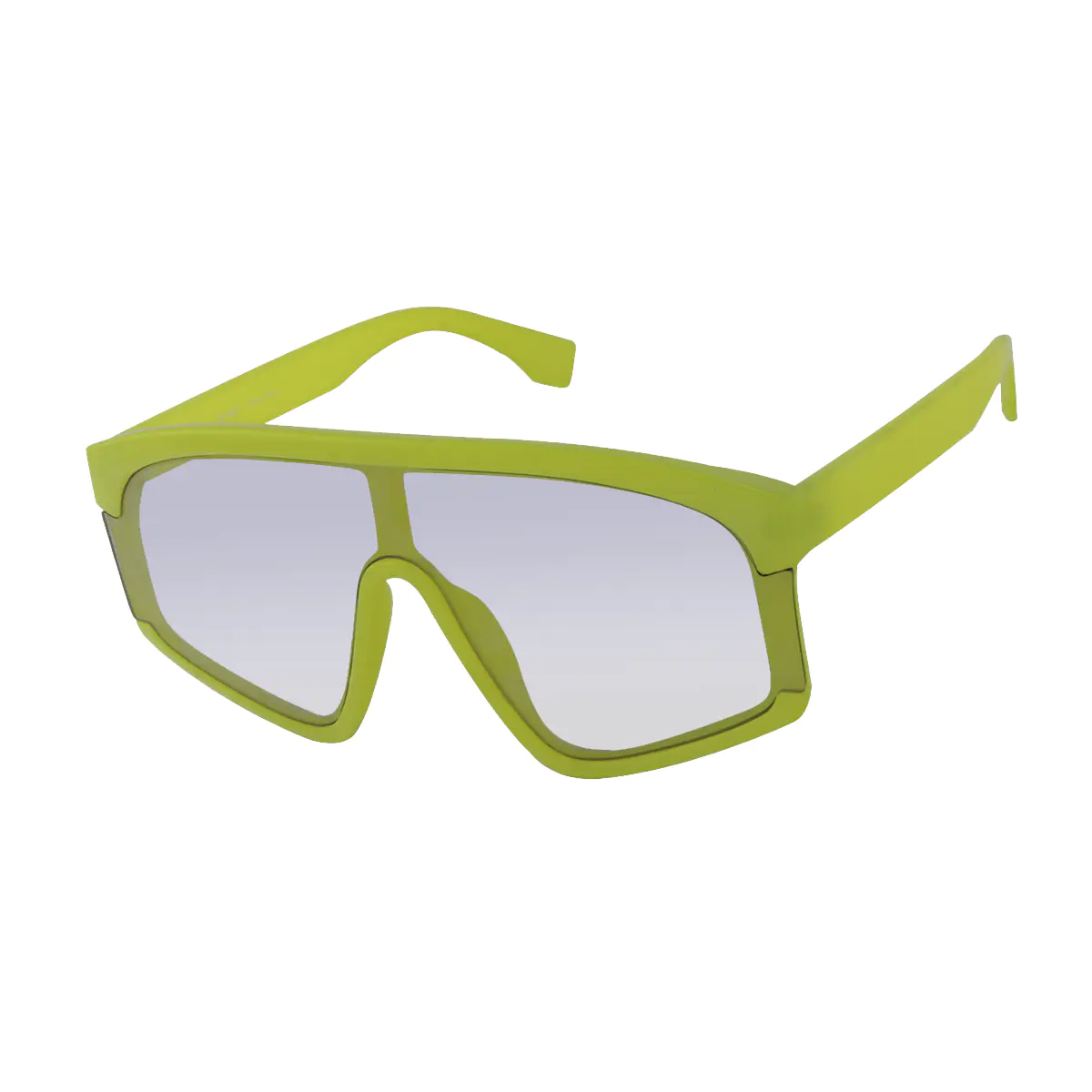 Aviator Yellow Sunglasses